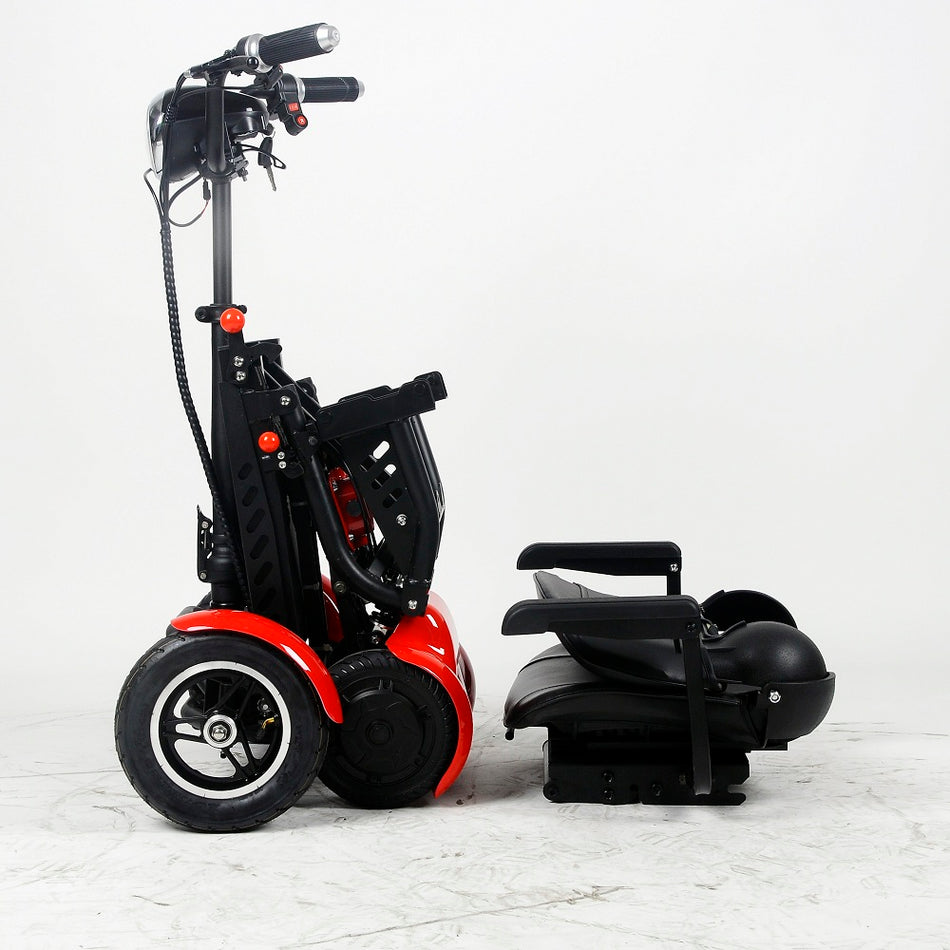 4 Wheel Mobility Scooter Red Big Seat DH0319