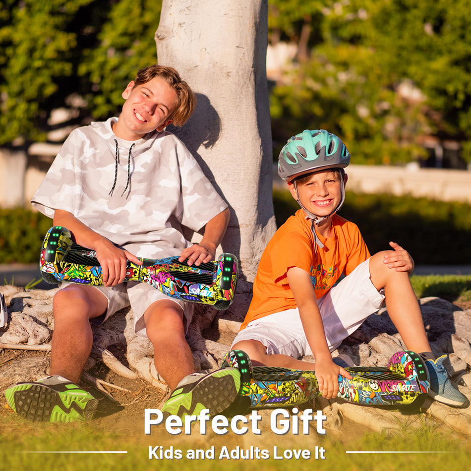 Simate P6 Hoverboard Graffiti