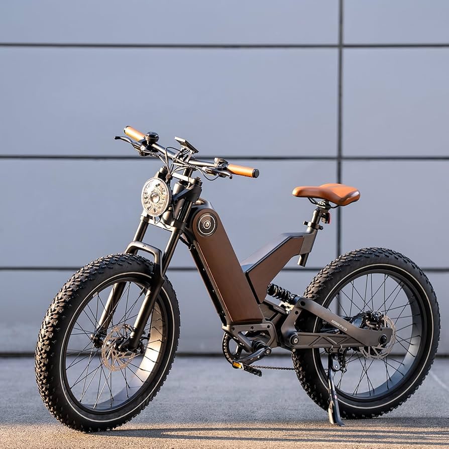 PXID Antelope P5 Electric Bike Brown