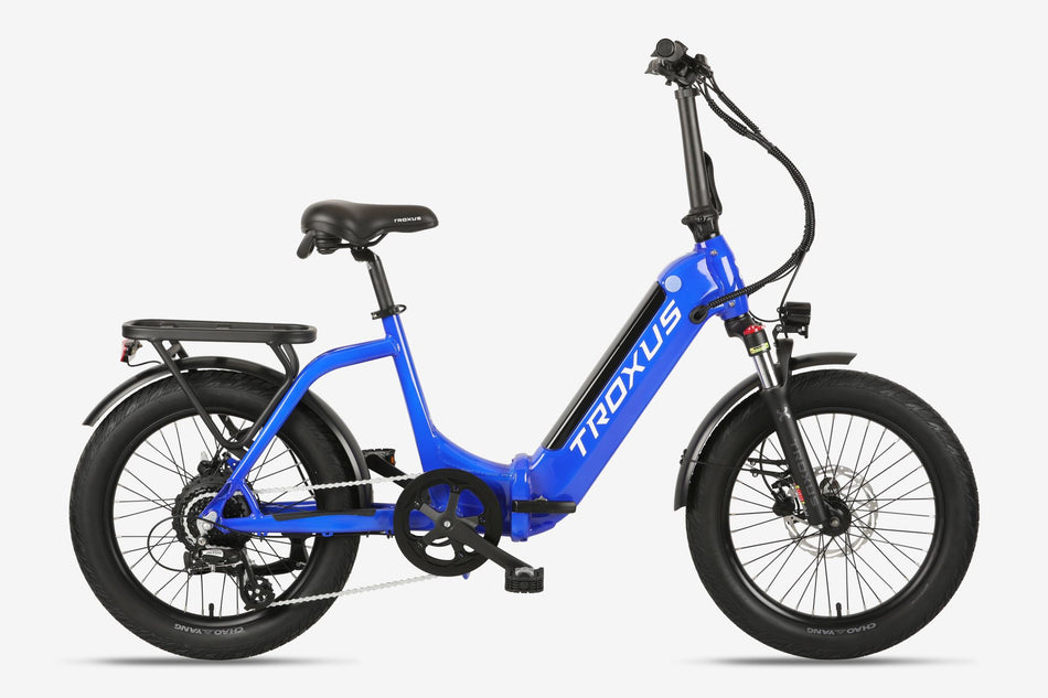 Lynx Folding E-Bike Blue