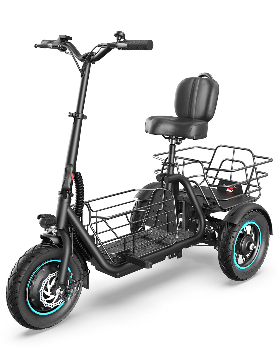 3 Wheel Electric Scooter with Seat Gyroor C5