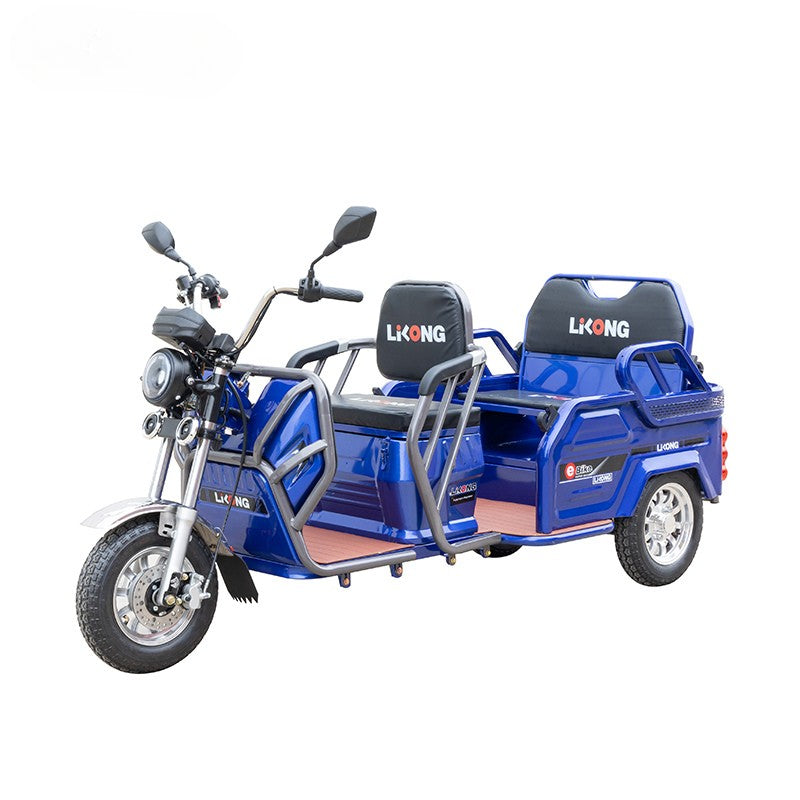 Electric cargo/Passenger 2 in 1 tricycle
