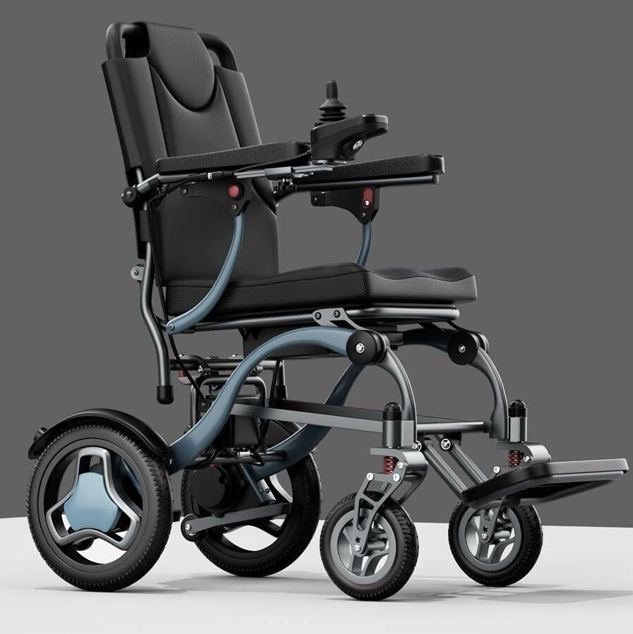 Ultra light Folding Electric Wheelchair With Joystick Control MK9005