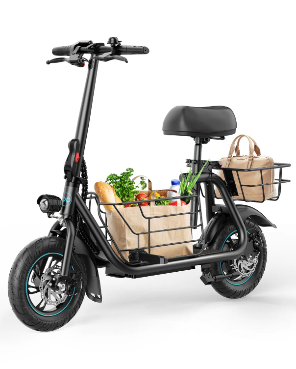 Electric Scooter with Seat GYROOR C1S