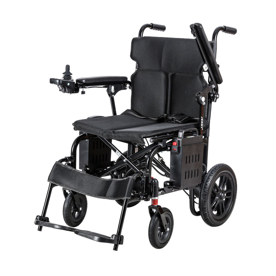 Folding Electric Wheelchair With Joystick Control
