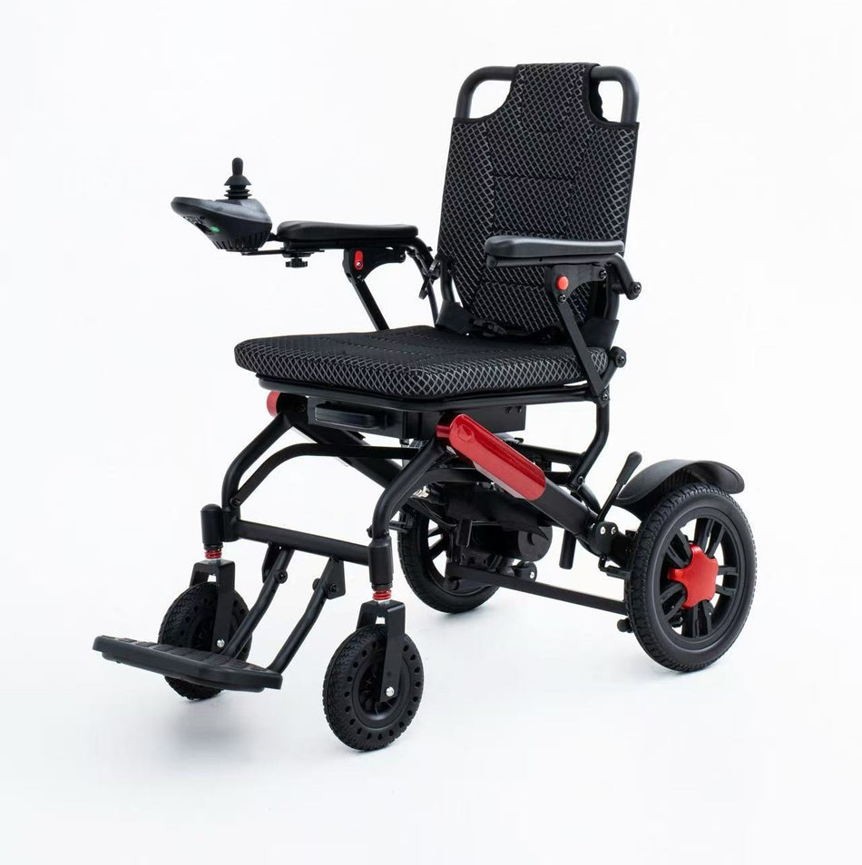 Ultra light Folding Electric Wheelchair With Joystick Control MK9006