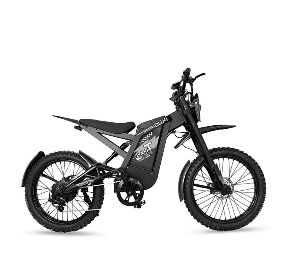 OUXI GT2000 48V 30Ah Electric Bike Black