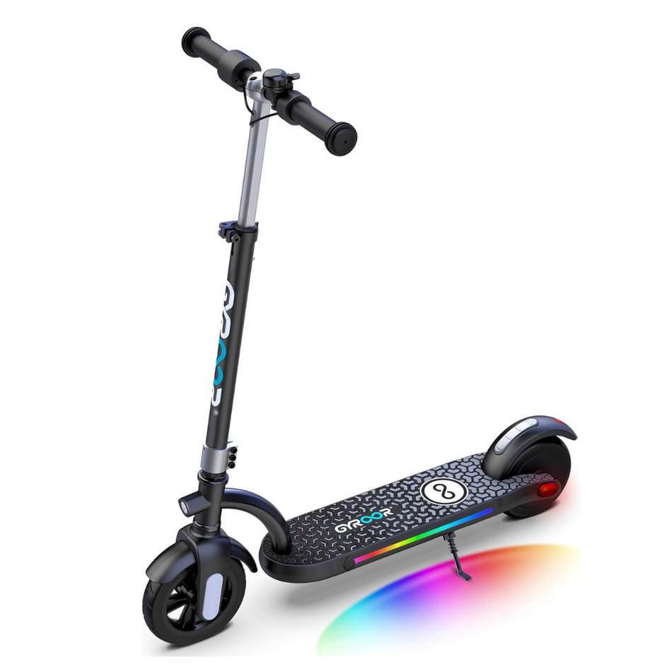 Ages 8-14 Gyroor H40 Black Kids Electric Scooter