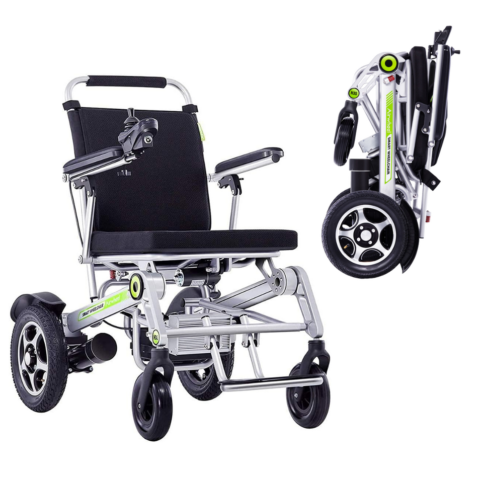Airwheel H3T Auto-Folding Electric Wheelchair With remote control