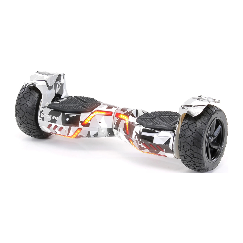 CHIC camouflage grey Offroad HOVERBOARD with bluetooth speaker