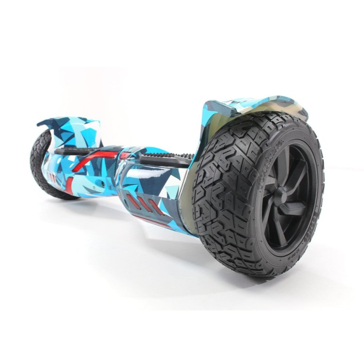 CHIC OFFROAD hoverboard CAMOUFLAGE BLUE with bluetooth speaker
