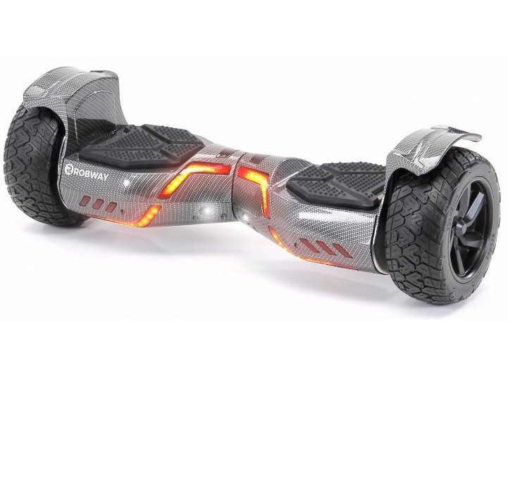 CHIC Carbon BLACK Offroad HOVERBOARD with bluetooth speaker