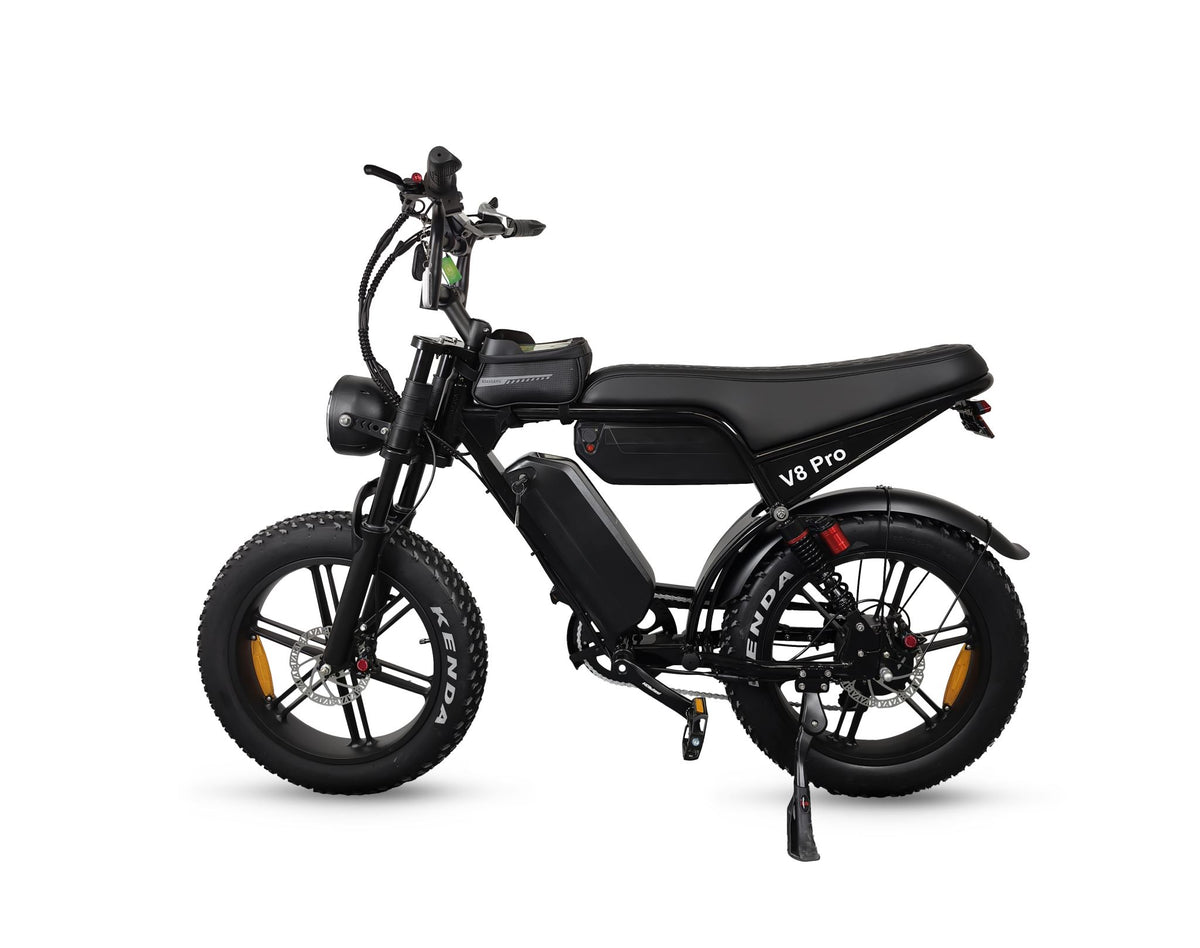 OUXI V8 PRO MAX Electric Bike Black – Kiwi eRide