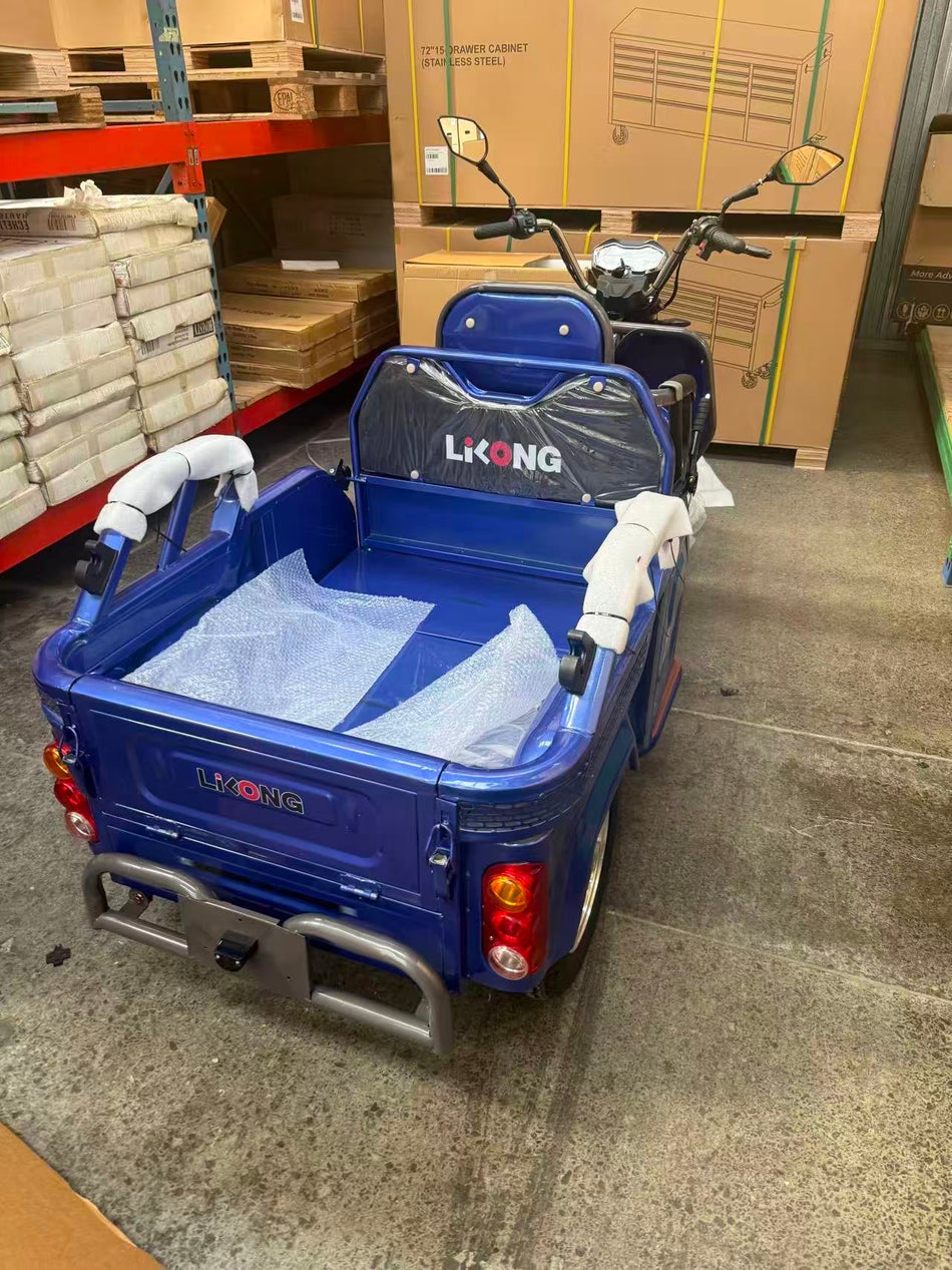 Electric cargo/Passenger 2 in 1 tricycle