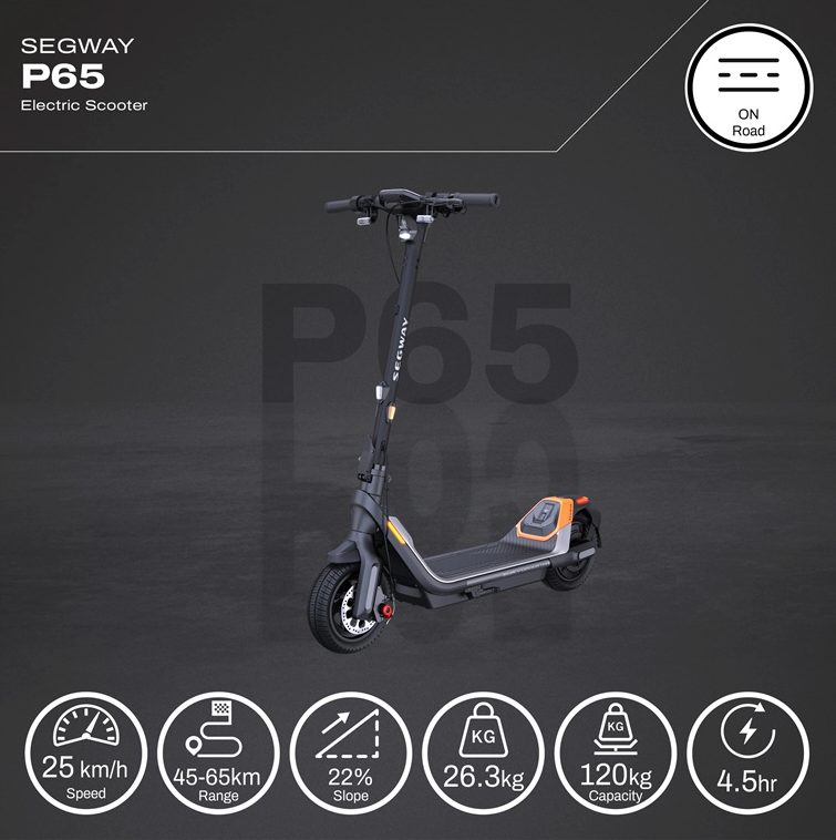 Segway Ninebot P65 Eletric Scooter