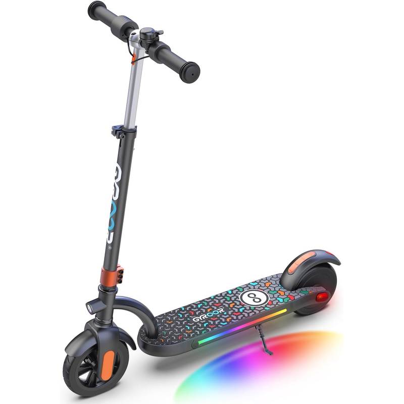 Ages 8-14 Gyroor H40 Kids Electric Scooter Orange